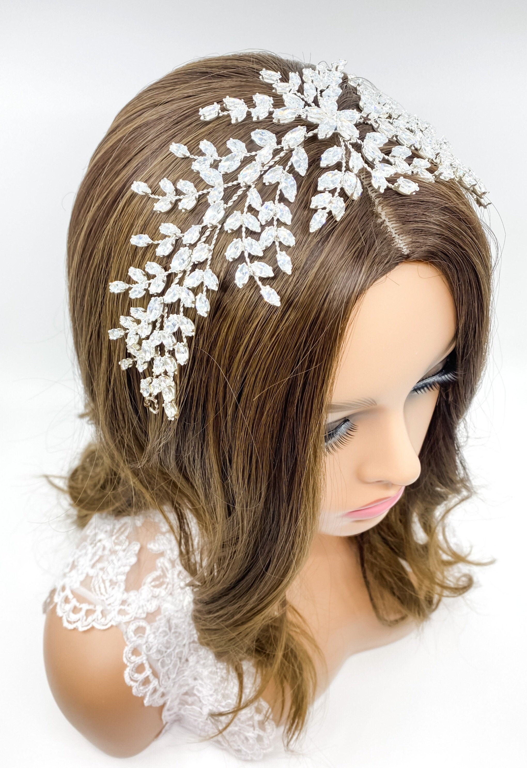 area crystal headpiece