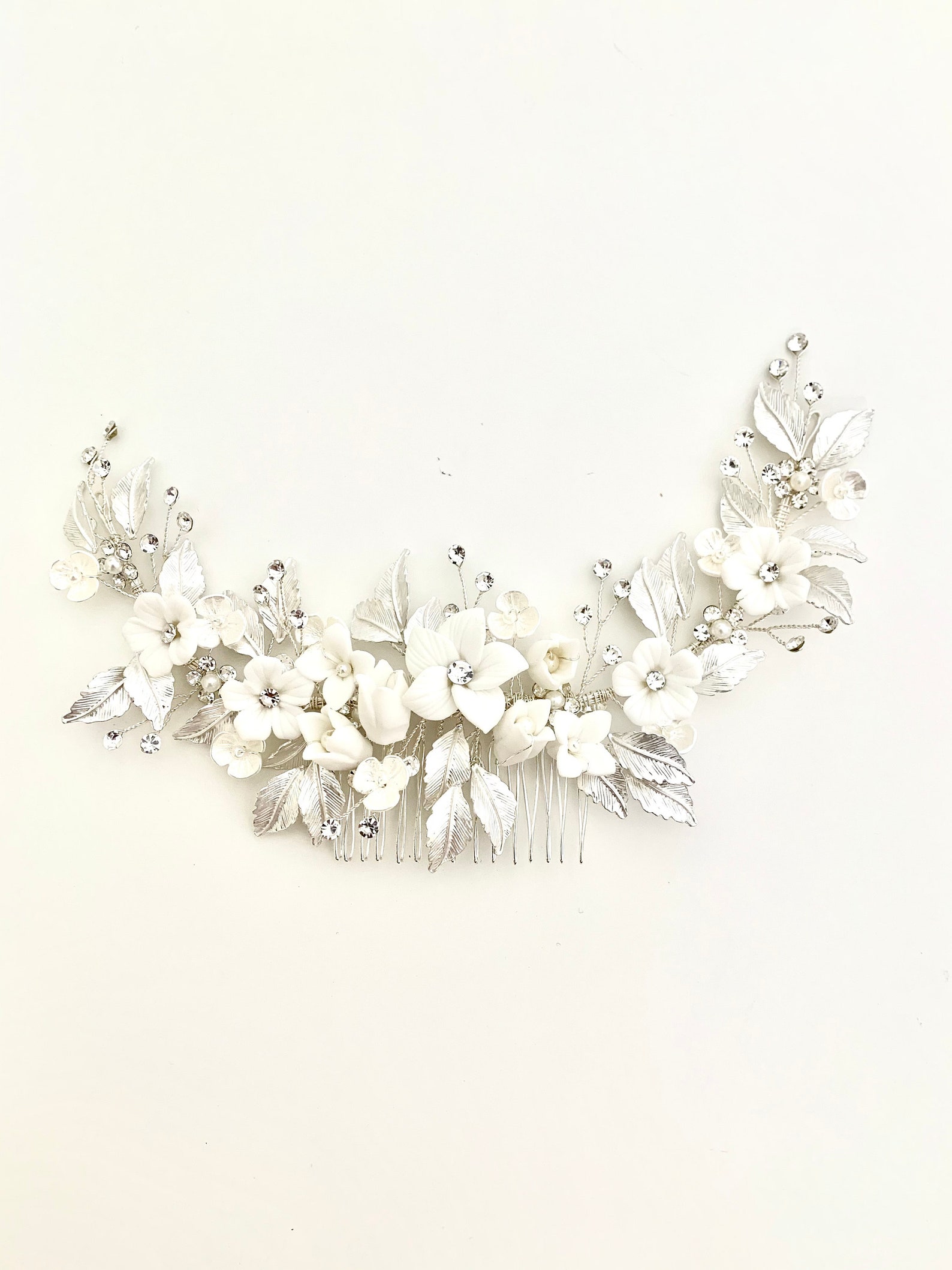 bridal pearl headpiece