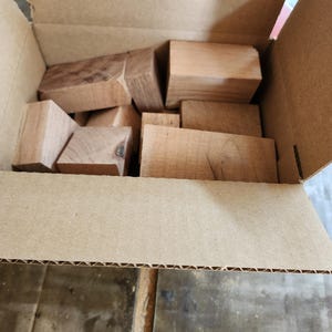 Nine by Six Box of Scrap Wood