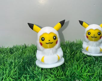 Pikachu impreso en 3D con suéter