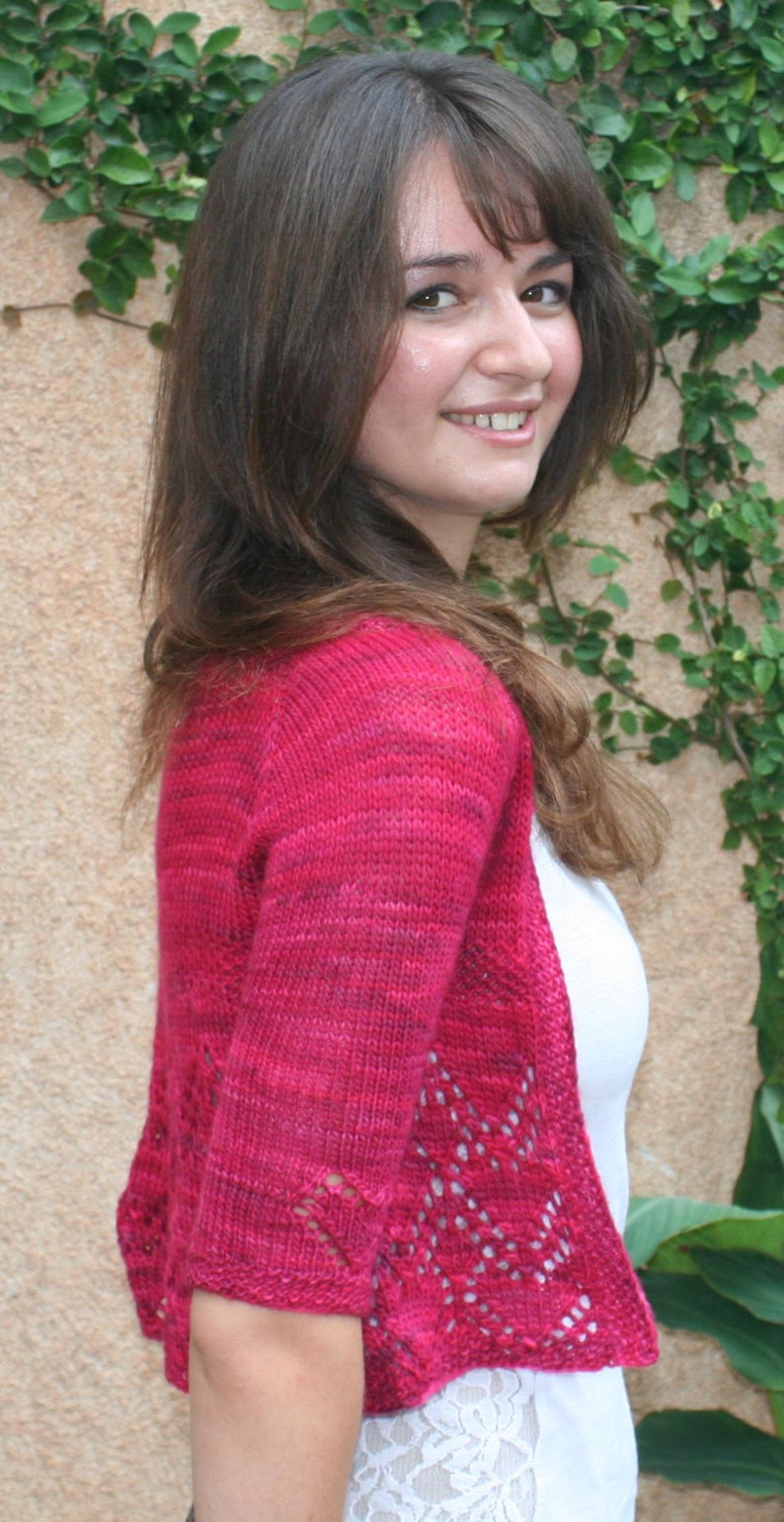 Helen Joyce Cardigan PDF pattern image 3