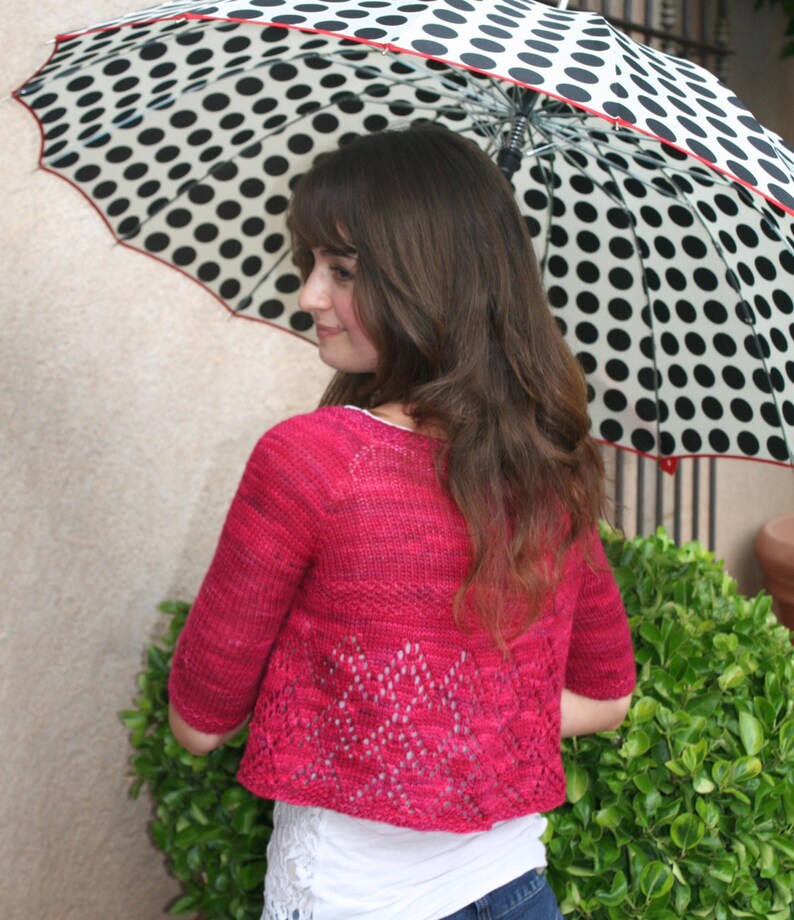 Helen Joyce Cardigan PDF pattern image 2