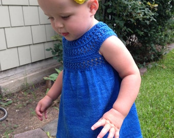 Mischa Baby Dress PDF pattern newborn, 3, 6, 9, 12, 18 months 2T 3T
