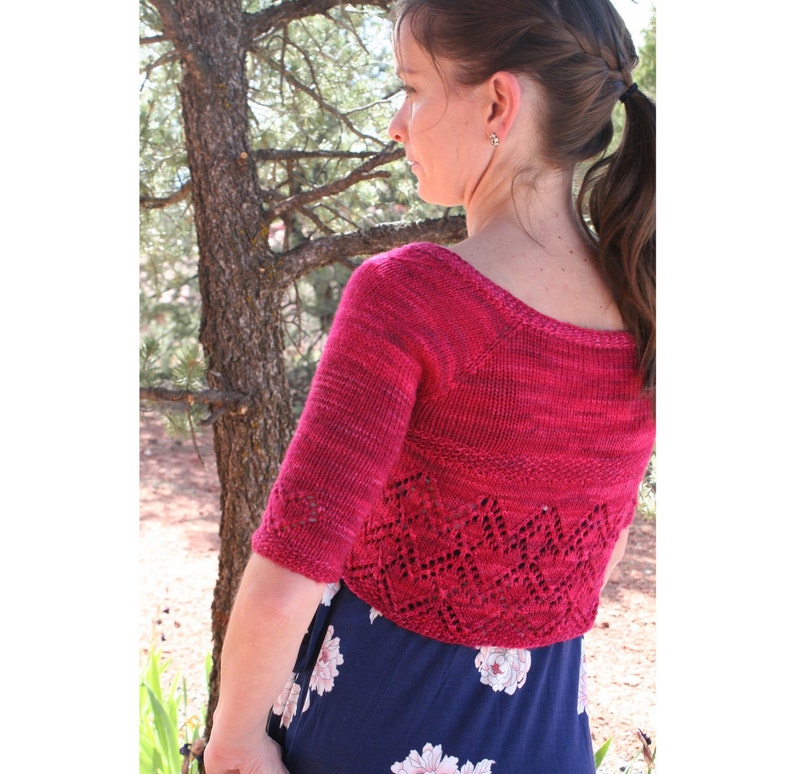 Helen Joyce Cardigan PDF pattern image 1