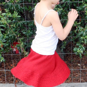 Cherry Bomb Skirt PDF pattern newborn, 3, 6, 9, 12, 18 months 2t 3t 4t 5t 6 7 8 9 10 image 3