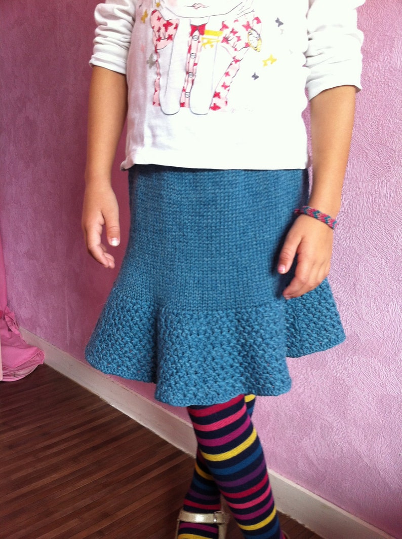 Cherry Bomb Skirt PDF pattern newborn, 3, 6, 9, 12, 18 months 2t 3t 4t 5t 6 7 8 9 10 image 1