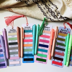 Book Annotation Kit for Romance and Fantasy Readers | Starter Pack With ...