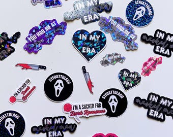 Dark Romance Sticker Set – 5 Bookish Vinyls for Fans of Spicy Tropes, Booktok Aesthetic, and Best Gifts for Book Lovers