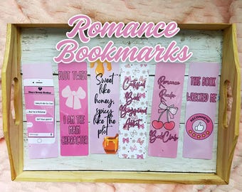 Romance Reader Bookmarks | Pink Booktok Accessories