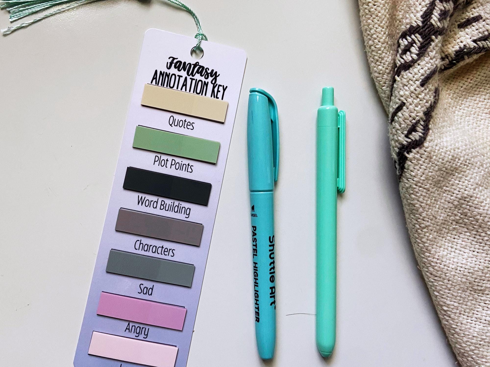 Book Annotation Kit for Romance and Fantasy Readers | Starter Pack With ...