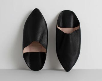 Handgemaakte babouchepantoffels – Authentieke Marokkaanse pantoffels, uniseks binnen- en buitenschoenen, puntige Marokkaanse baboucheschoenen
