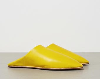 Handgemaakte babouchepantoffels – Authentieke Marokkaanse pantoffels, uniseks binnen- en buitenschoenen, puntige Marokkaanse baboucheschoenen