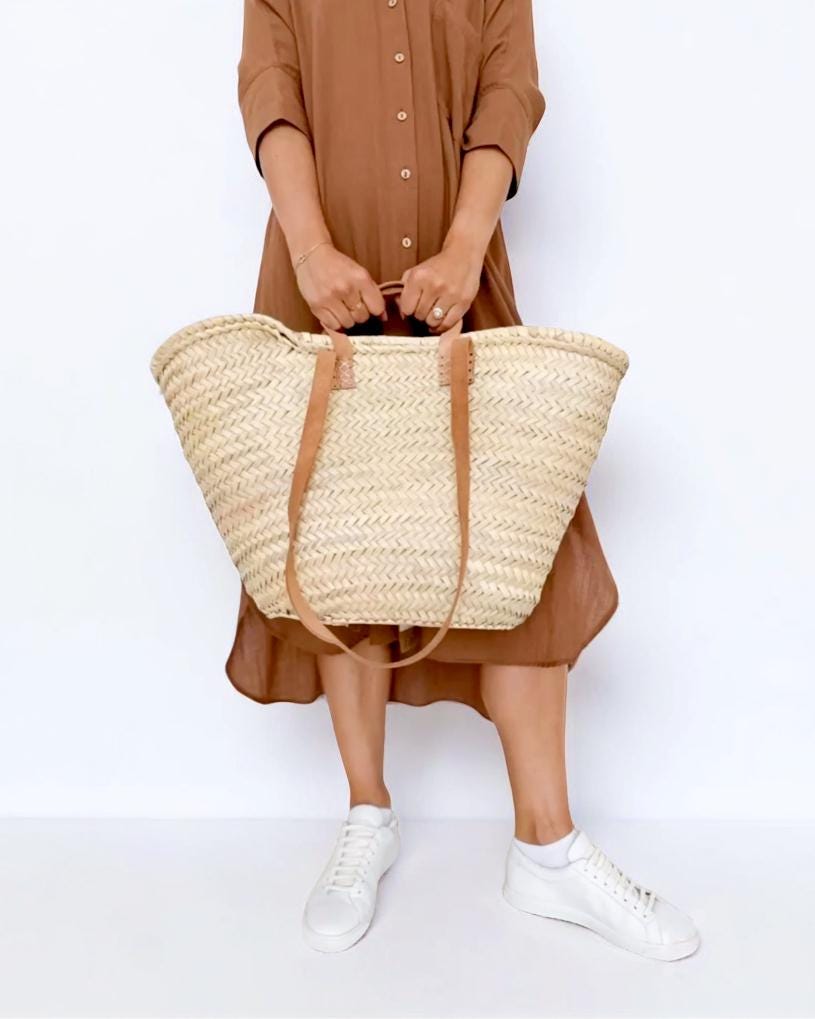 新品！CDL Hand Stitched Mini Basket ベージュ 中古・古着通販】CDL