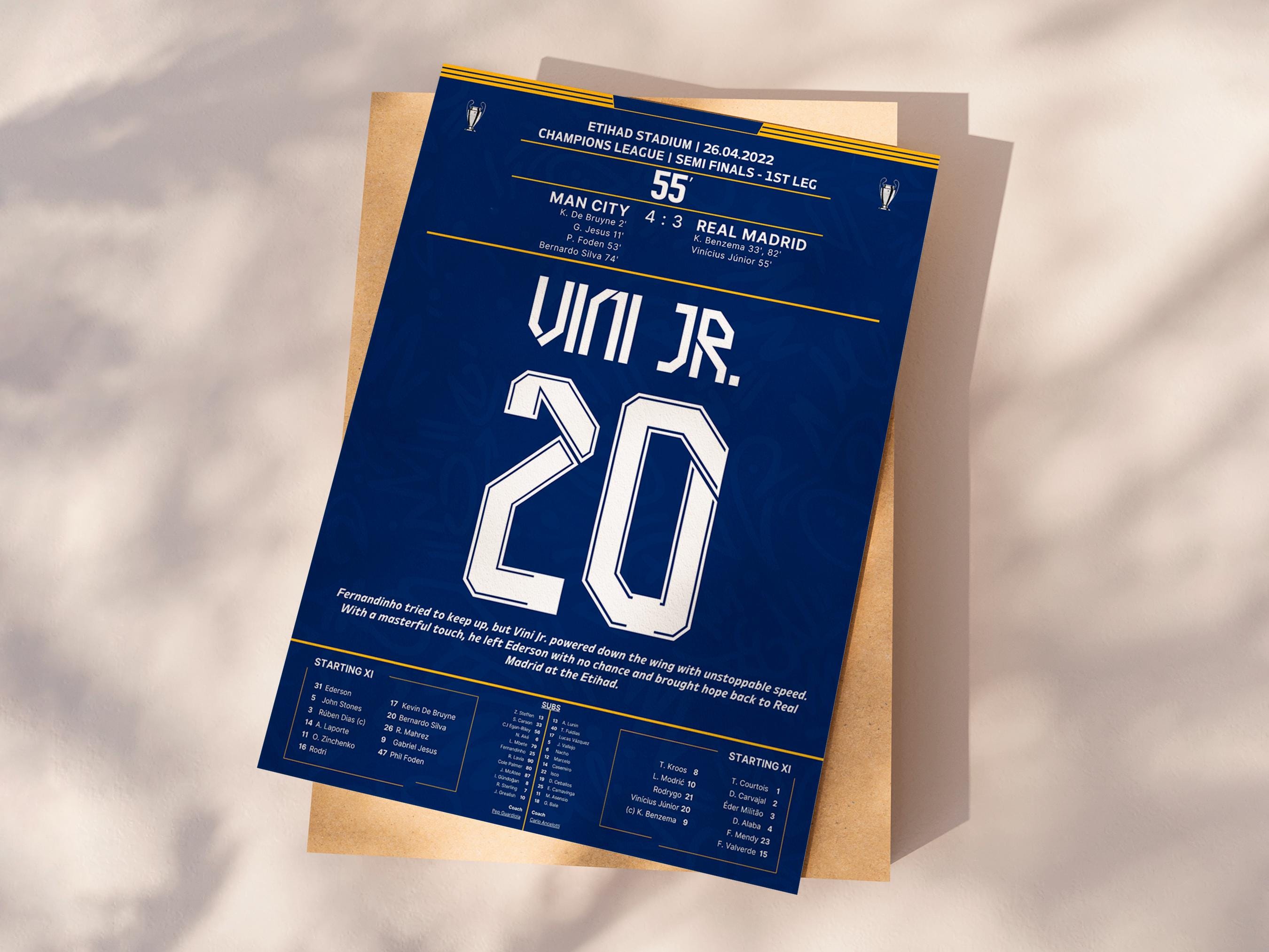 Vini Jr 20 - Etsy