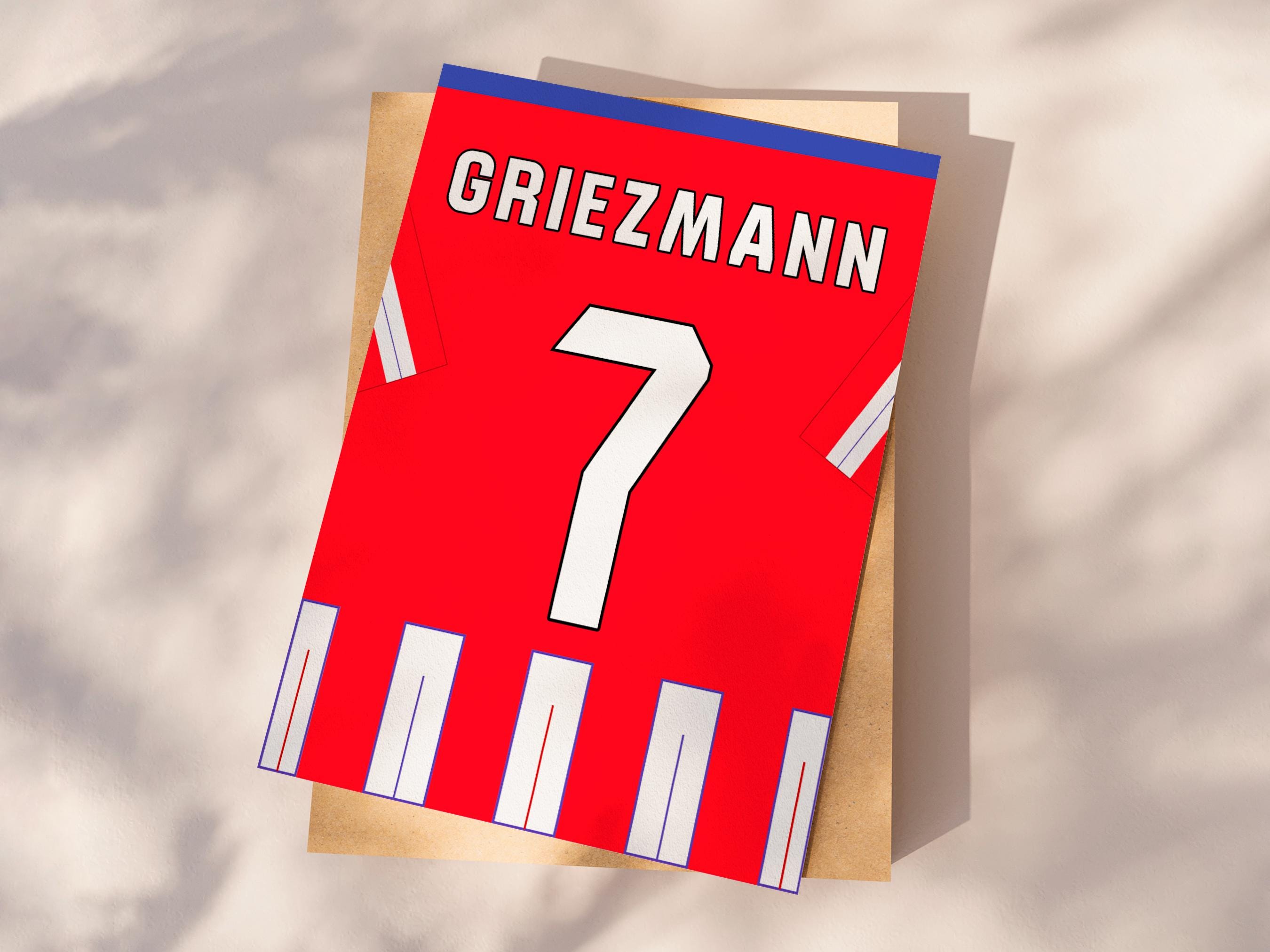 Affiche Antoine Griezmann Équipe De France - Poster 20x30 Pouces - Pop Art - Prêt à Accrocher