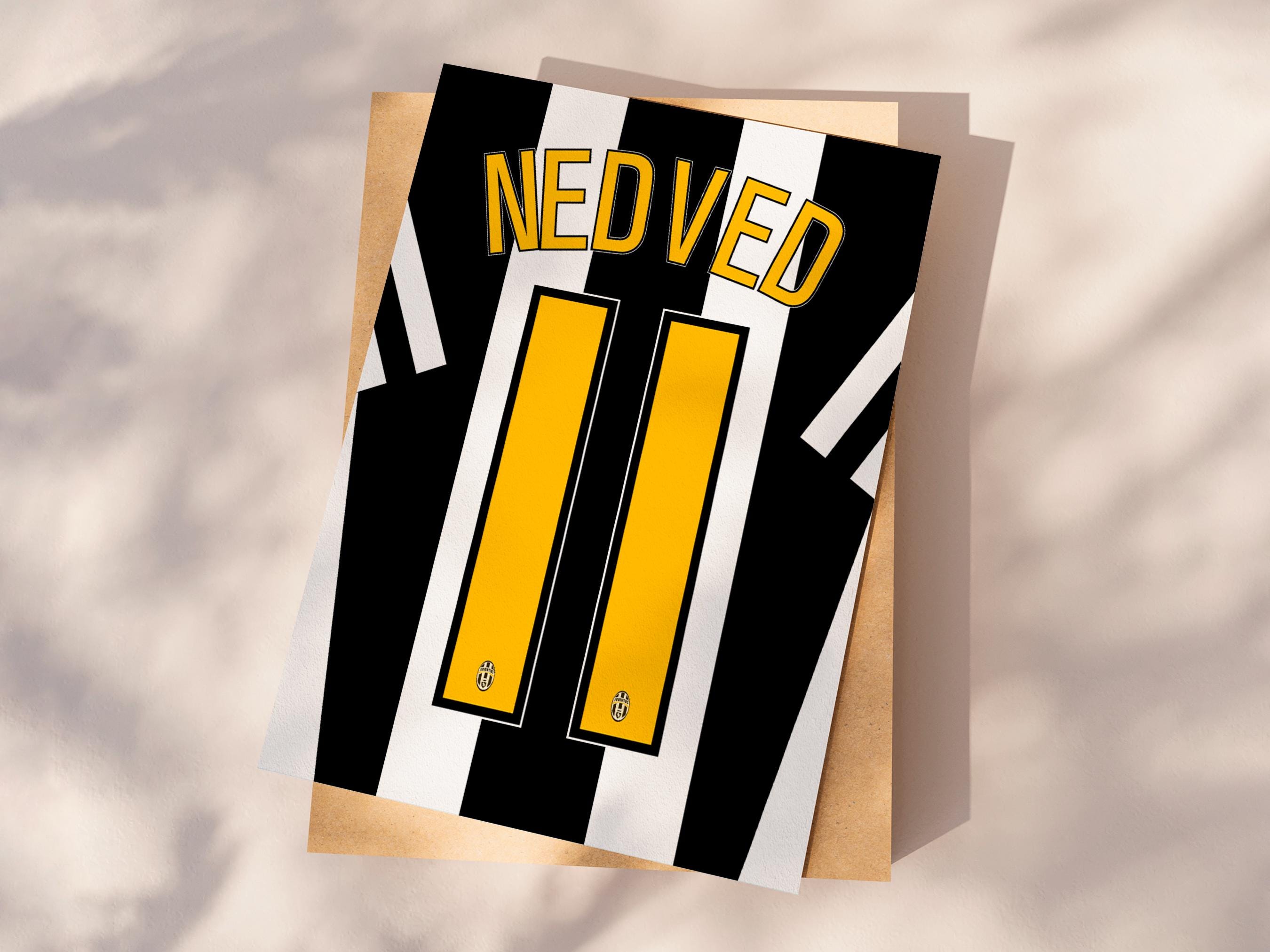 Juventus jersey nedved - Etsy 日本