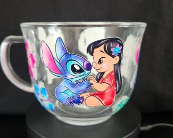 Little Blue Alien teacup