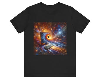 Camiseta "Loca por la Computadora", Camiseta Gráfica, Divertida Camiseta Unisex, Regalo para Entusiastas de la Tecnología, Camiseta de Programador