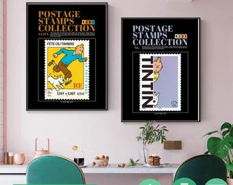 Tintin, 4 Landscapes, 4k High Quality Digital Downloads - for