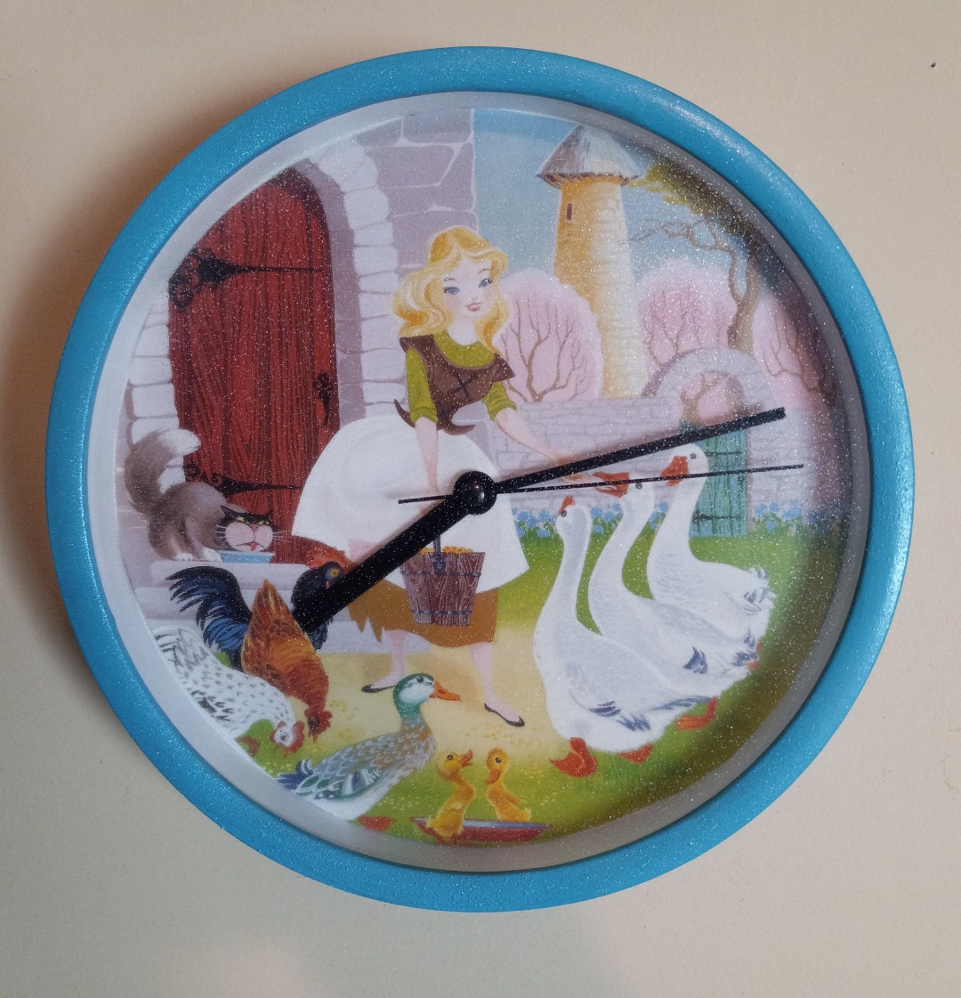 Disney's Cinderella Golden Book Wall Clock - Etsy