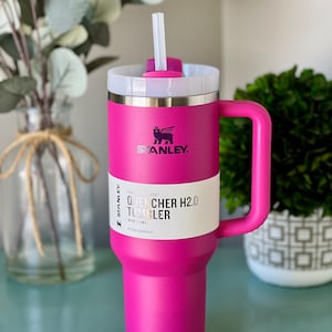 AUTHENTIC - Stanley Quencher 40oz & 30oz Available - Color Fuchsia