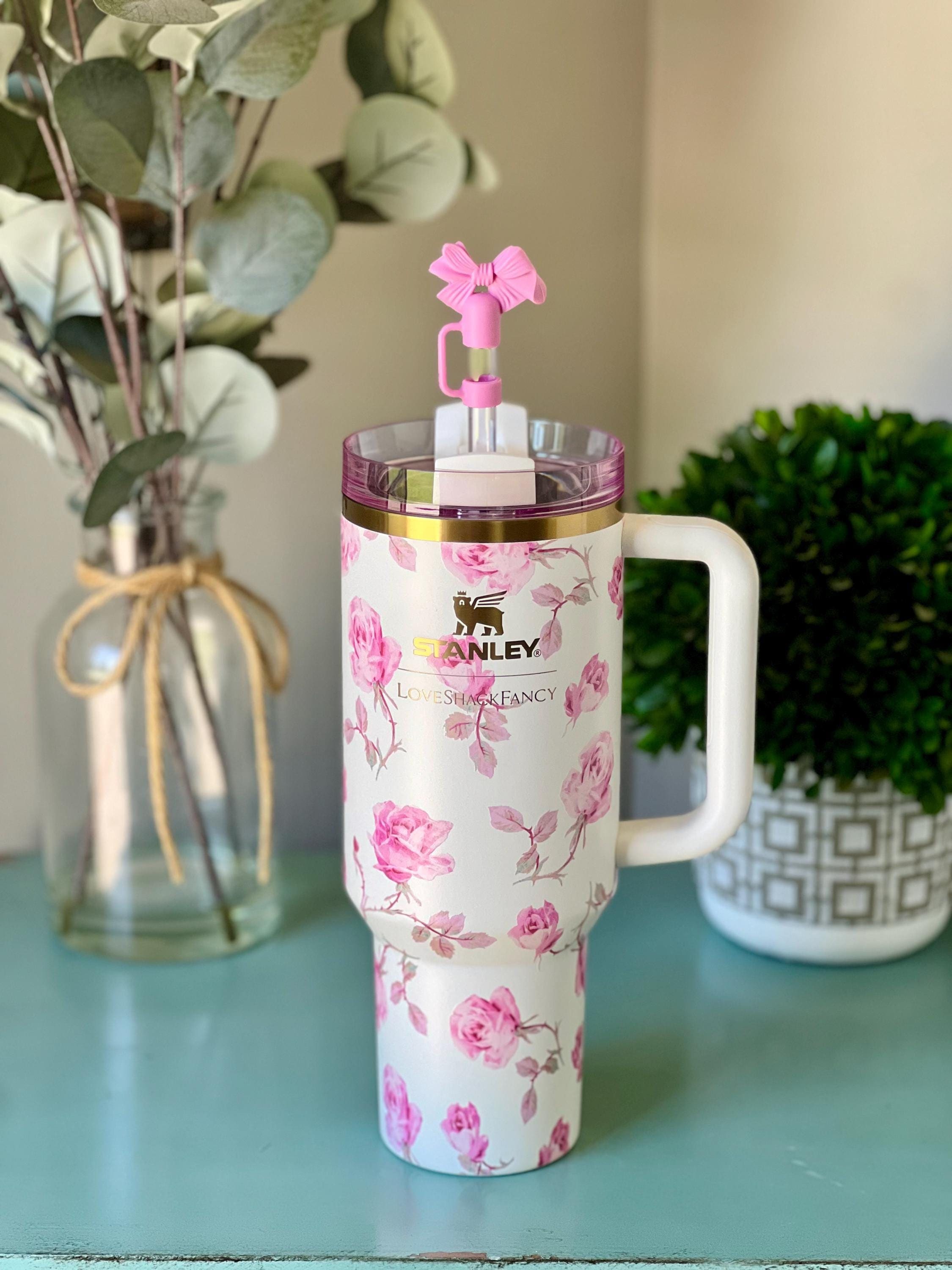 ✨限定商品✨ PINK×LoveShackFancy コラボ XS スタジャン New Pink x LoveShackFancy Collab: Limited-Edition Varsity Jacket