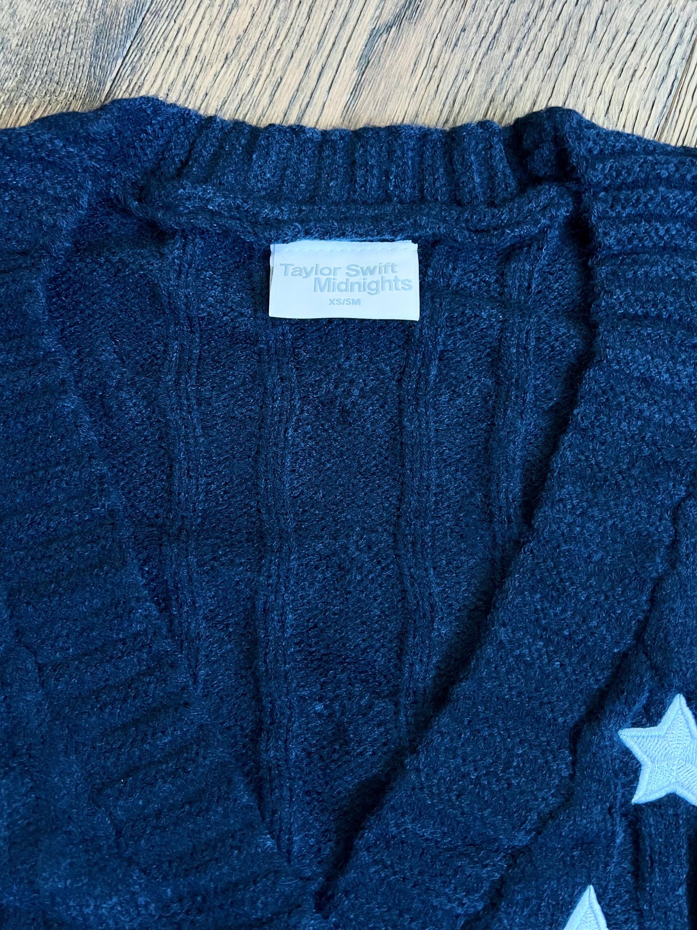 AUTHENIC - Taylor Swift Midnights Cardigan - Xs/sm - M/L - XL/2XL