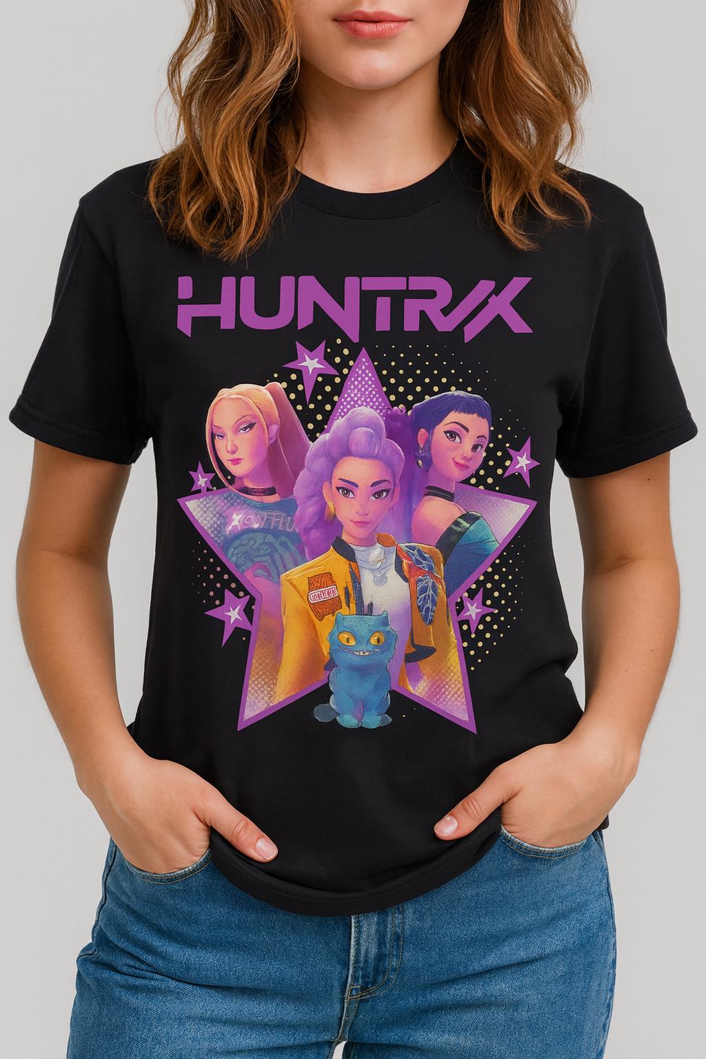 Kpop Demon Hunter T-Shirt - Anime Design Unisex Streetwear Für Fans