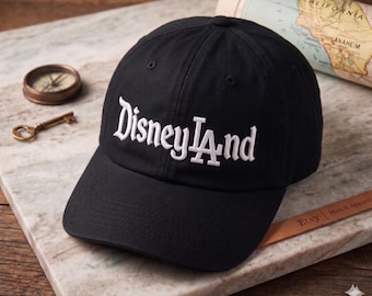 DisneyLAnd Custom Embroidery Dad Hat