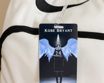 Kobe Bryant Angel Wings Bag Tag (Bag Not Included)