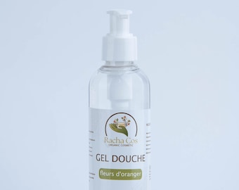 Gel de ducha de flor de naranjo – Cosmético orgánico marroquí hidratante natural