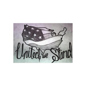 Patriotic Fine Art Postcards Set, 'United We Stand', Great for Gifts, Home Decor, Holidays, and Greetings