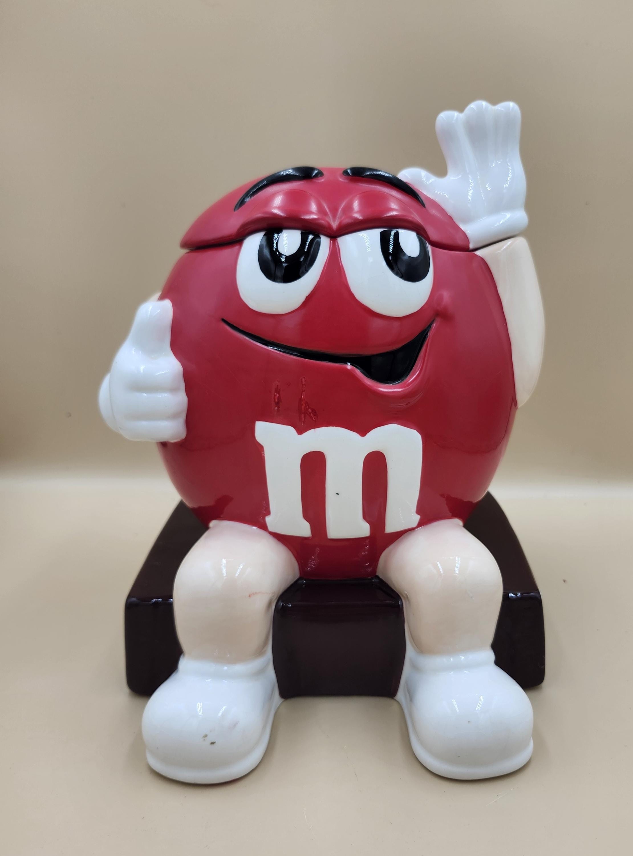 M&m Ceramic Cookie Jars - Etsy