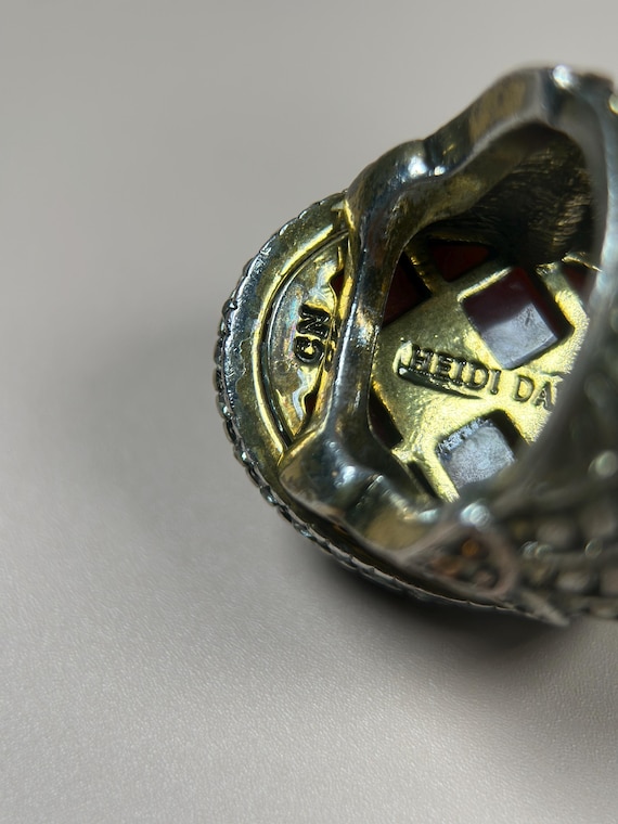 Heidi Daus Vintage-Inspired Statement Cocktail Ri… - image 6