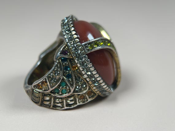 Heidi Daus Vintage-Inspired Statement Cocktail Ri… - image 7