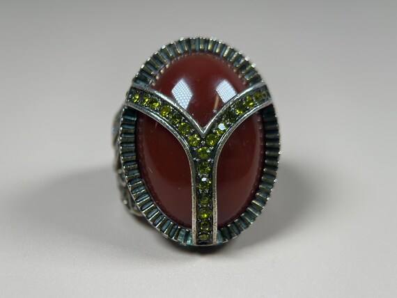 Heidi Daus Vintage-Inspired Statement Cocktail Ri… - image 2