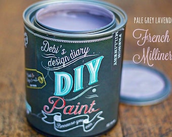 French Millinery Diy Paint, Chalk Diy Paint, Furniture Diy Clay Paint, Kitchen Wall Paint, Craft  Artist Gift Paint Jar
