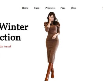 Fashion Store HTML CSS Website Template – Responsive Boutique Landing Page
