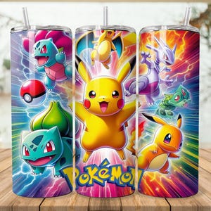 Cartoon Characters 20 oz Skinny Tumbler Png, Cartoon 20oz Tumbler Png, Movies Characters Straight and Taper Tumbler Wrap