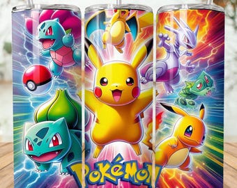 Zeichentrickfiguren 20 oz Skinny Tumbler Png, Cartoon 20 oz Tumbler Png, Filme Charaktere Straight und Taper Tumbler Wrap