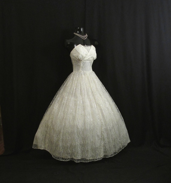 Strapless 50s clearance dress