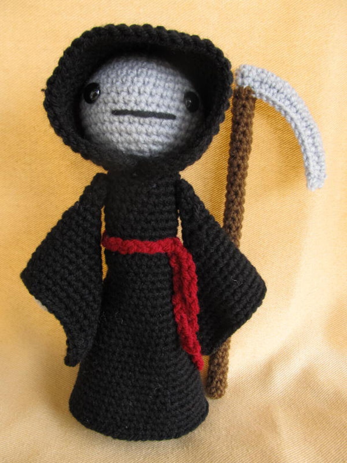 Grim Reaper Crochet Amigurumi Pattern Etsy