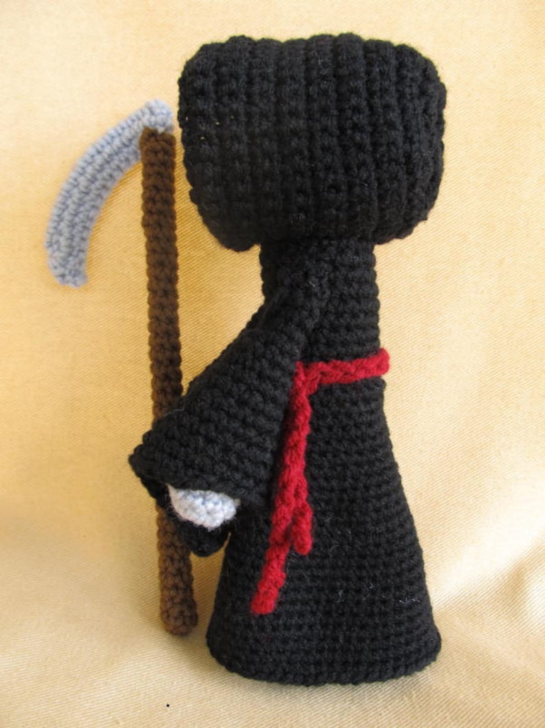 Grim Reaper Crochet Amigurumi Pattern Etsy