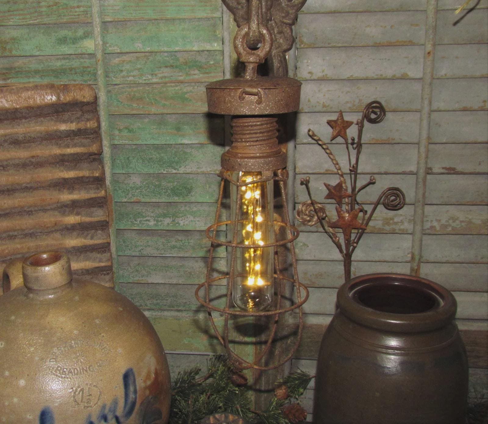 Antique Carriage Lamp - Etsy
