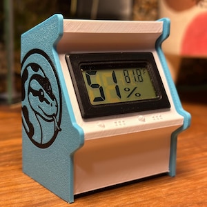 Retro Arcade Reptile Thermometer/Hygrometer