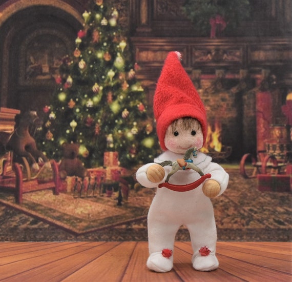 elf toys rocking horse