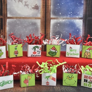 Jolly Christmas Gift Bags Set &quot;A&quot;, Handmade