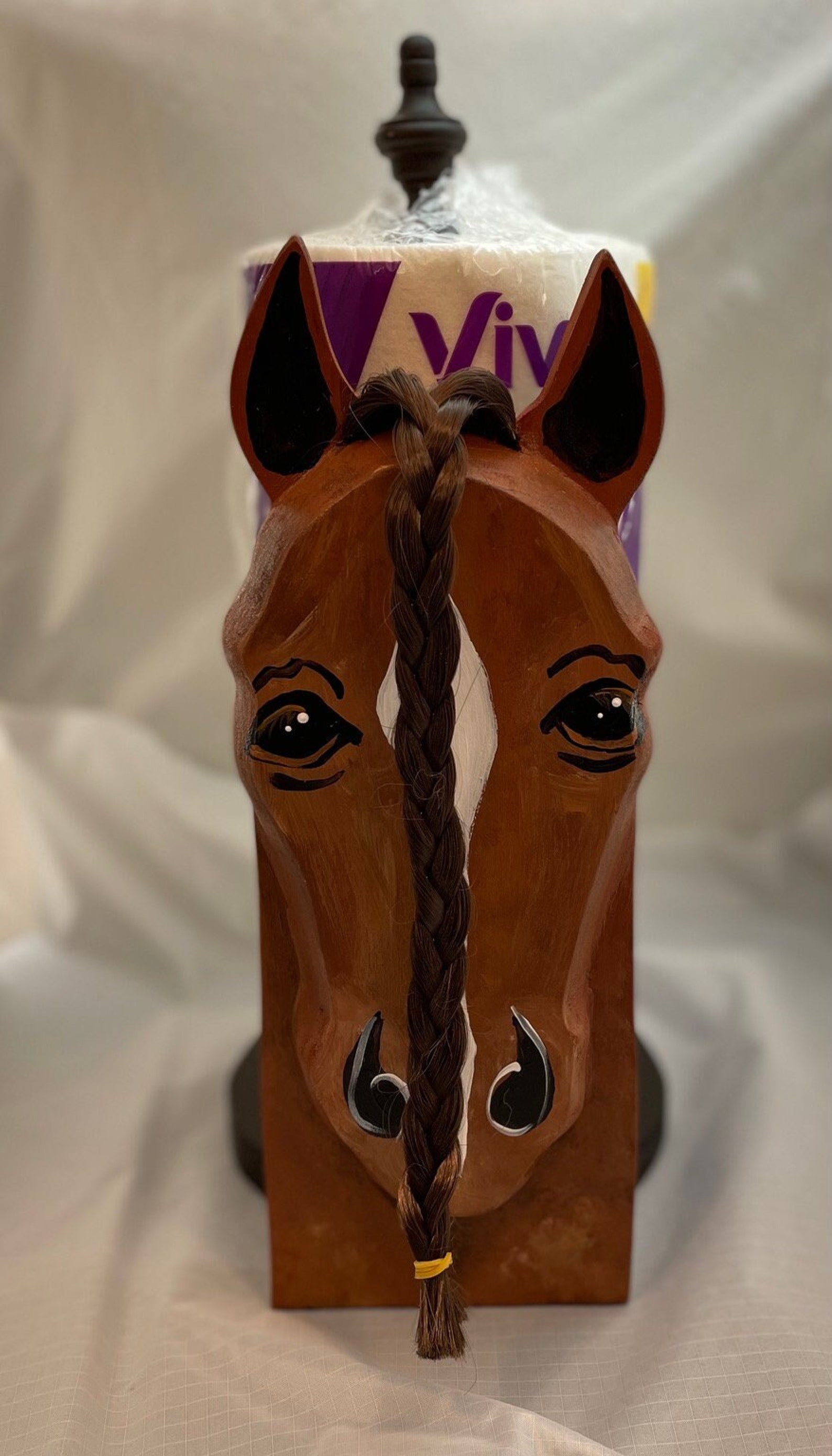 Brown Horse Paper Towel/toilet Paper Holder Etsy UK