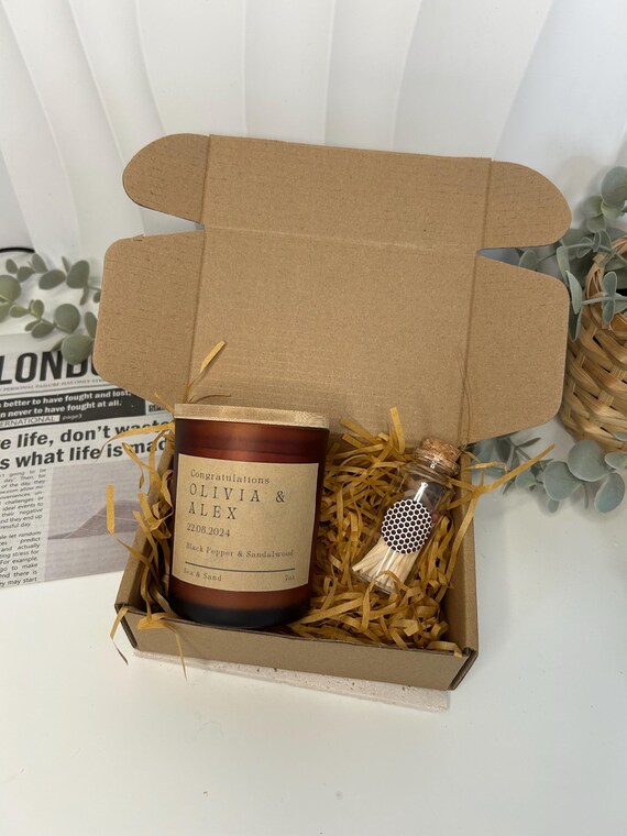 お祝いキャンドルギフトセット - Etsy 日本