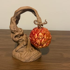 Mera Mera No Mi Devil Fruit with Vine Stand
